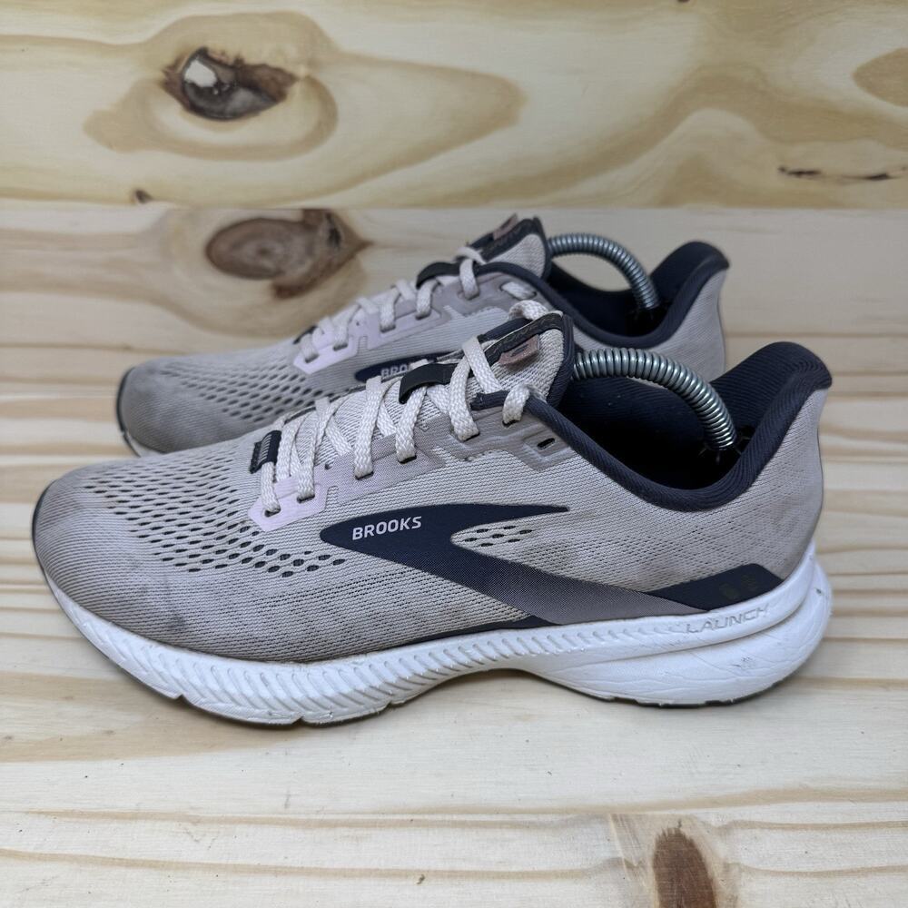 Brooks Womens Launch 8 1203451B653 Grey Running Shoes Sneakers Size 7.5 - Picture 3 of 8